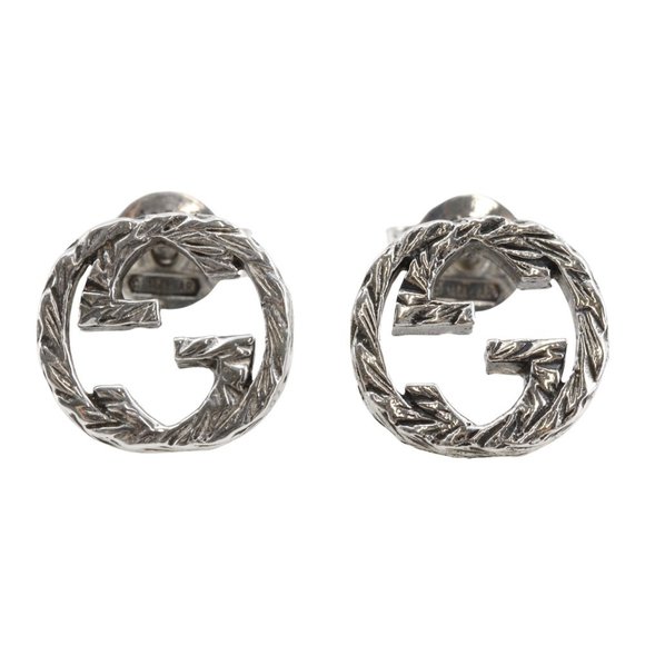 Gucci Interlocking G Silver Silver earring - Picture 1 of 7